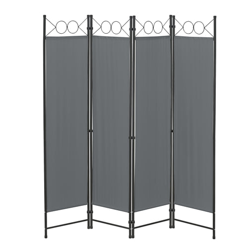 Raumteiler Saragossa 4 - delig 160x171 cm verschillende kleuren en.casa - premiumXL