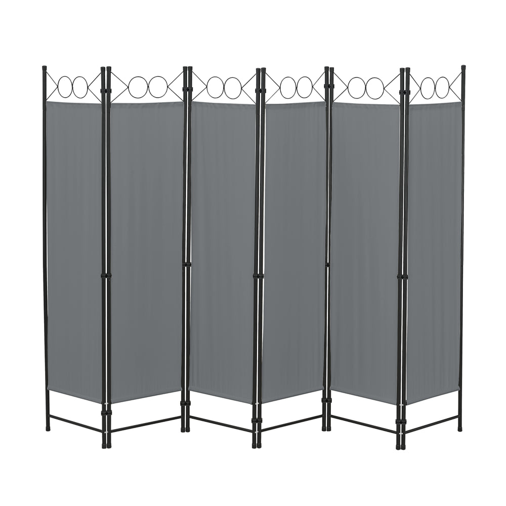 Raumteiler Saragossa 6 - delig 240x171 cm div. kleuren en.casa - premiumXL