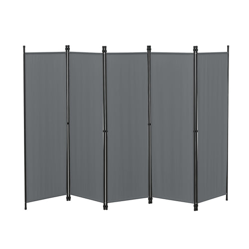 Raumteiler Huesca 5 - teilig 250x171 cm versch Farben en.casa - premiumXL