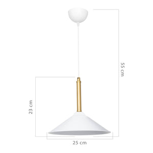 [lux.pro] Hanglamp Hempstead E27 - 2 varianten