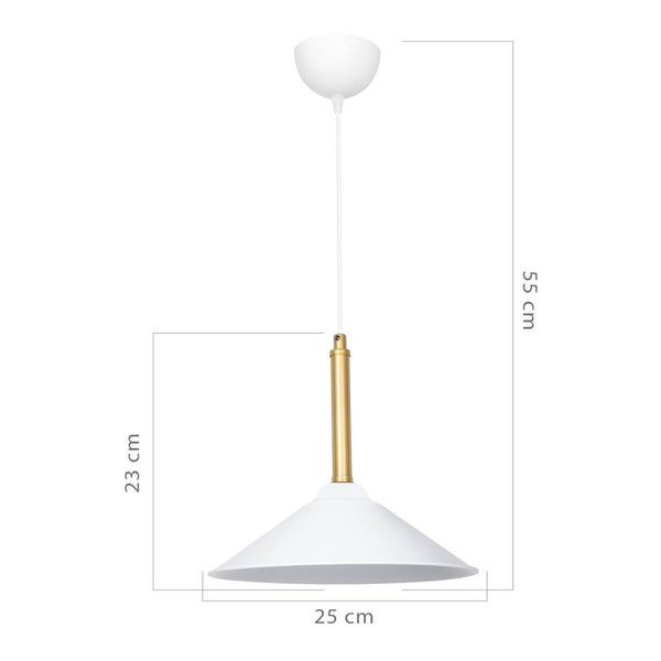 [lux.pro] Hanglamp Hempstead E27 - 2 varianten