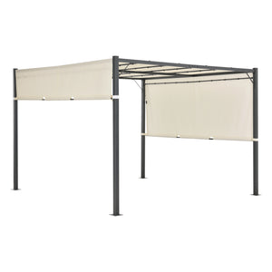 Pergola Fortaleza tuinpaviljoen met LED verlichting - 4 varianten