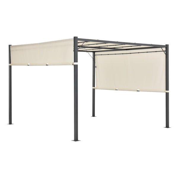 Pergola Fortaleza tuinpaviljoen met LED verlichting - 4 varianten