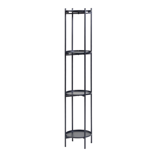 [en.casa] Plantenstandaard Tuusula zwart - 3 varianten