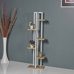 Plantenrek Tohmajärvi Metaal 120x34x21cm in verschillende kleuren [en.casa] - premiumXL