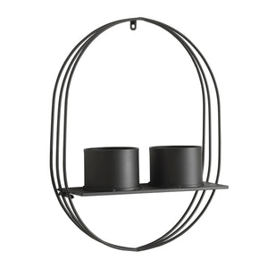 [en.casa] Plantenrek Vestby met bloempot metaal - 2 varianten