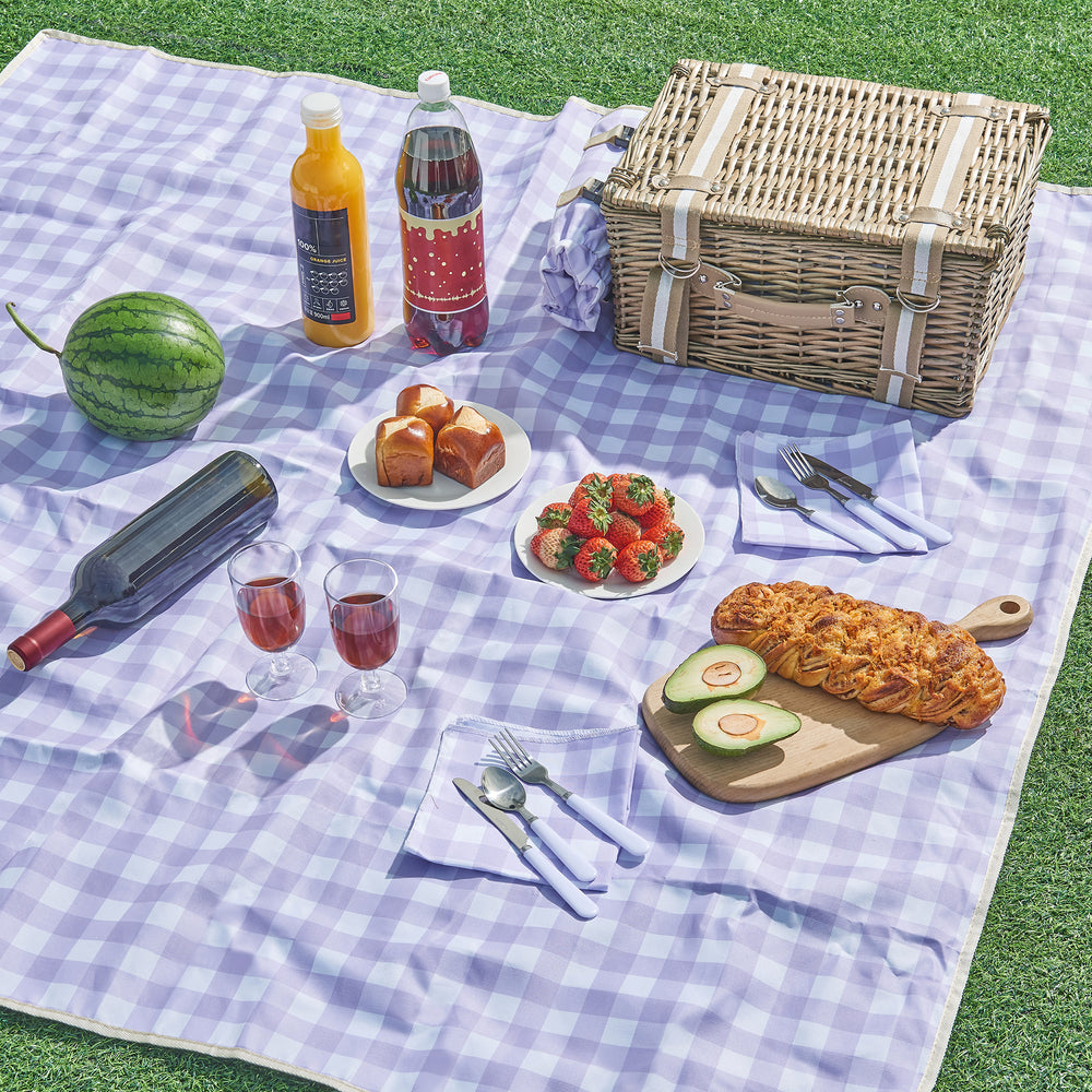 Picknickmand Bisceglie voor 2 personen Compleetset [casa.pro] - premiumXL