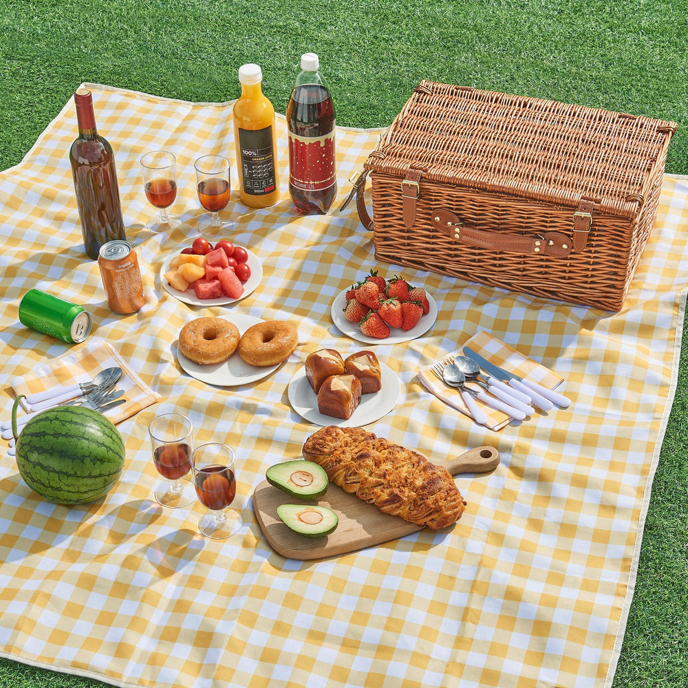 Picknickmand Brindisi voor 4 personen Compleetset [casa.pro] - premiumXL