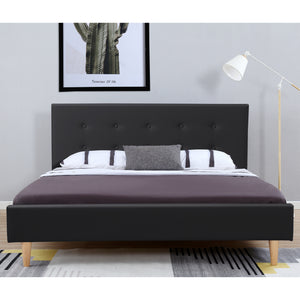Tweepersoonsbed Estoril met bedbodem - verschillende maten en kleuren