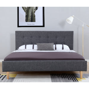 Tweepersoonsbed Estoril met bedbodem - verschillende maten en kleuren