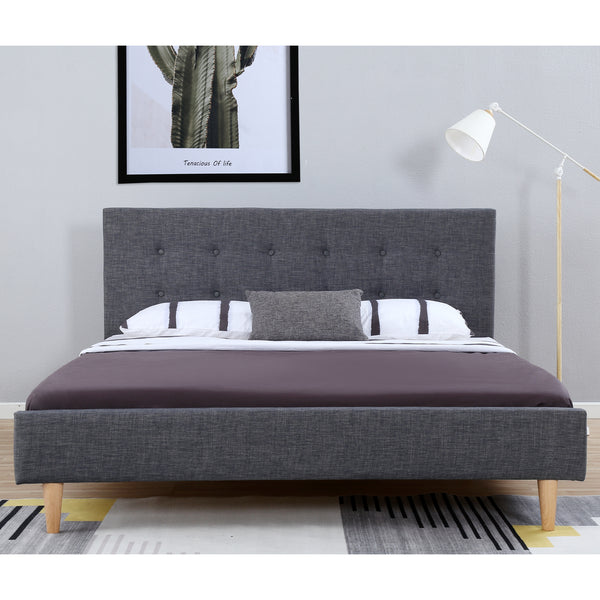 Tweepersoonsbed Estoril met bedbodem - verschillende maten en kleuren