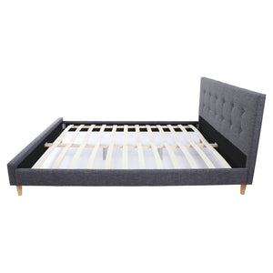 Tweepersoonsbed Estoril met bedbodem - verschillende maten en kleuren