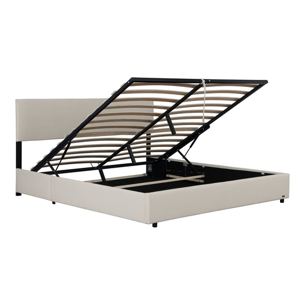 Bed Juva met matras en opbergruimte Corium