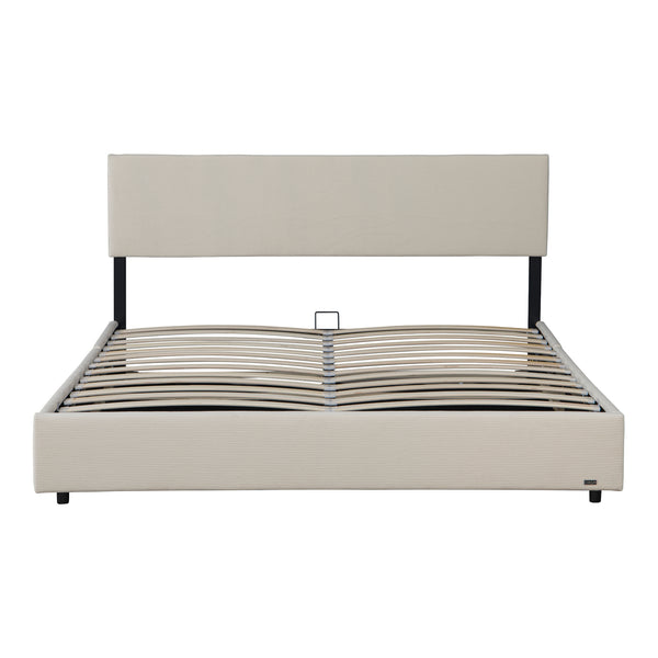 Bed Juva met matras en opbergruimte Corium