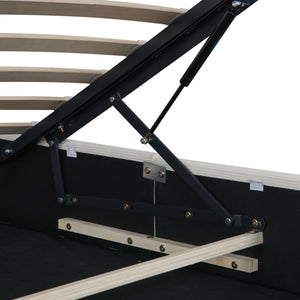 Bed Juva met matras en opbergruimte Corium