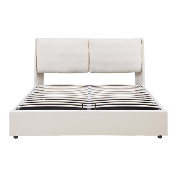 Tweepersoonsbed Lunner met matras [en.casa] [neu.haus]