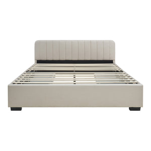 Bed Nofrenna met matras en 4 bedlades [en.casa]