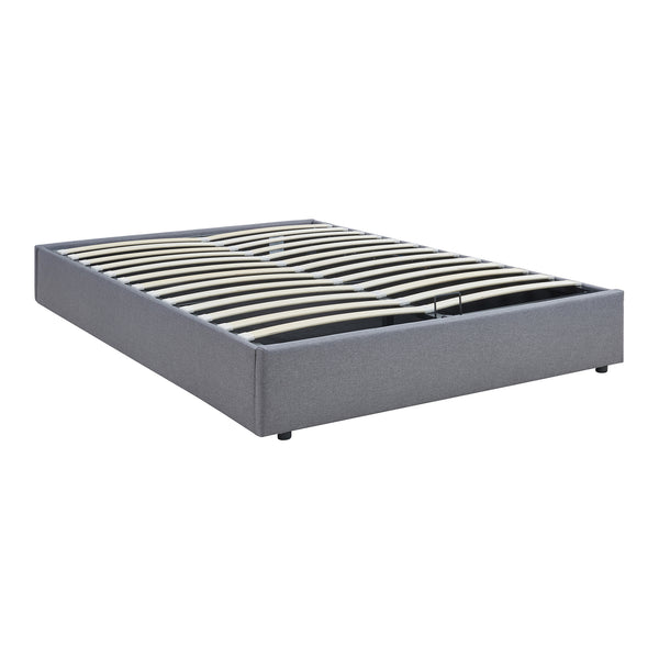 Tweepersoonsbed Nola bedframe met lattenbodem en opbergruimte [en.casa]