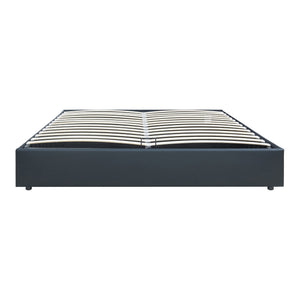 Tweepersoonsbed Nola bedframe met lattenbodem en opbergruimte [en.casa]