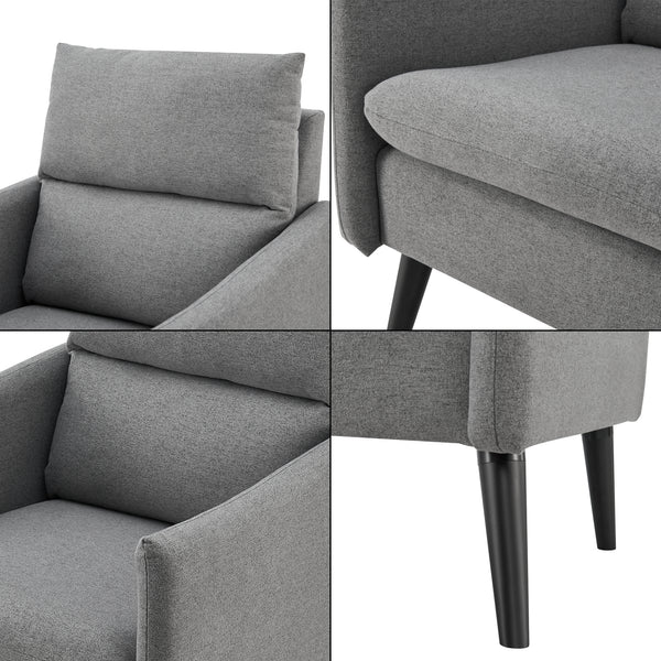 [en.casa] Fauteuil Eitting 85x64x77 cm - 4 varianten