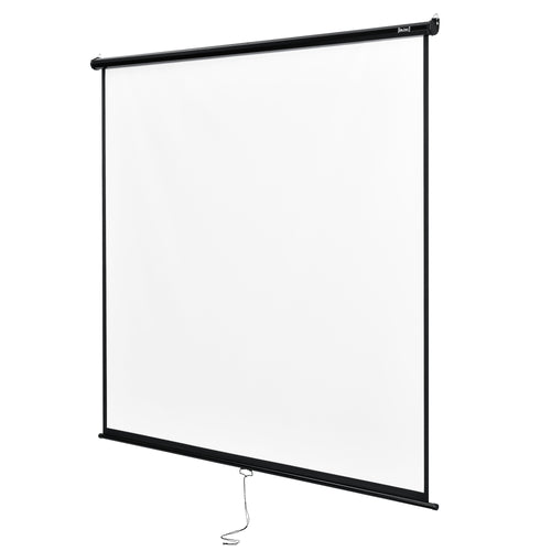 Projectiescherm wit en zwart 203x203 cm 113"