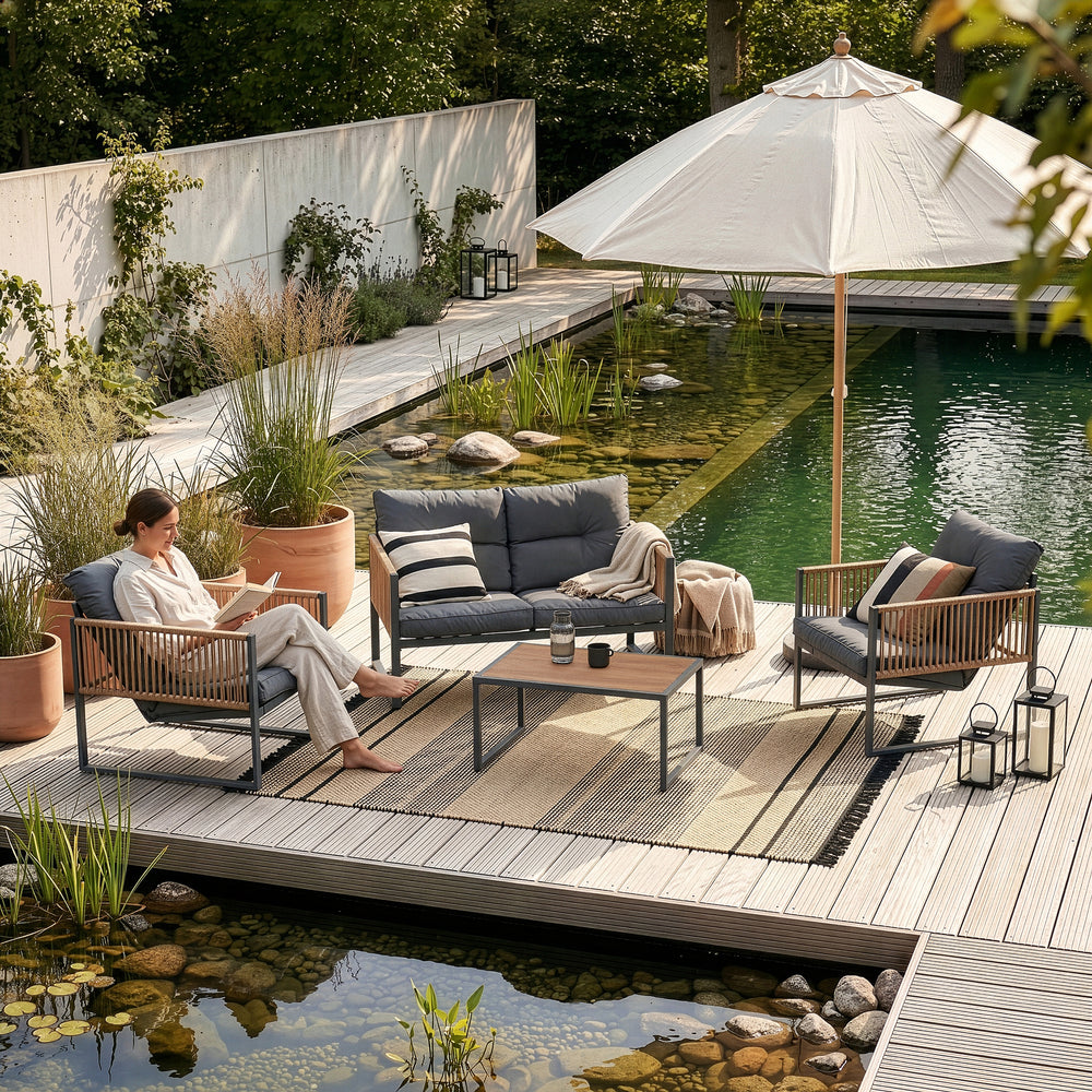 4-delige tuinset Karg loungeset casa.pro 