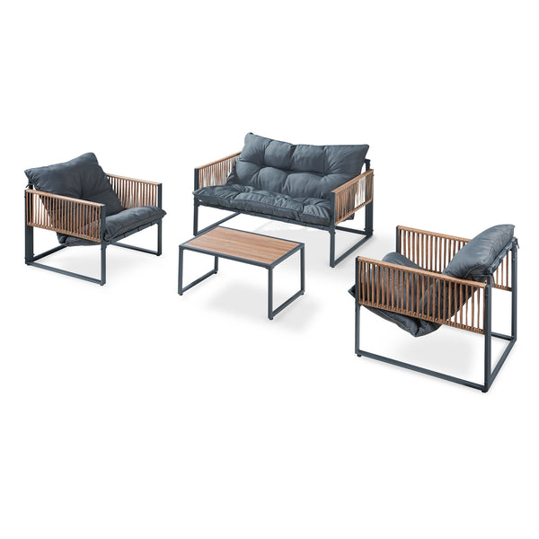 4-delige tuinset Karg loungeset casa.pro 