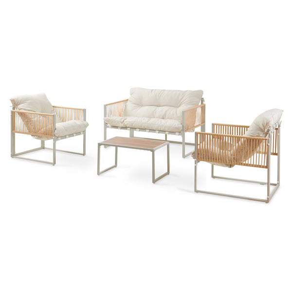 4-delige tuinset Karg loungeset casa.pro 
