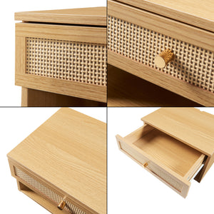 Wandrek Eiker met lade 40x31,5x23 cm [en.casa]