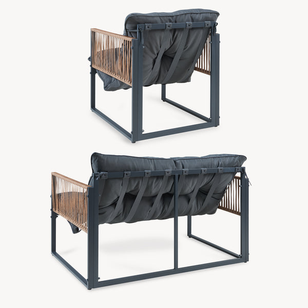 4-delige tuinset Karg loungeset casa.pro 
