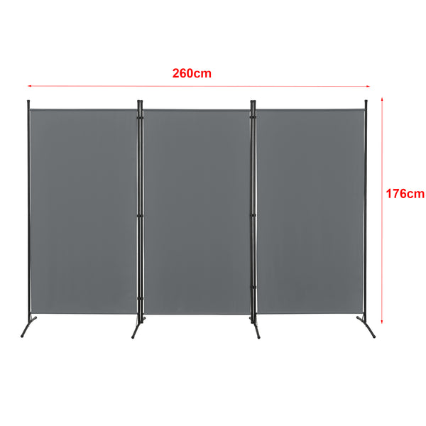 Tuinscherm Teruel scheidingswand zonwering 176x260 cm - 2 varianten