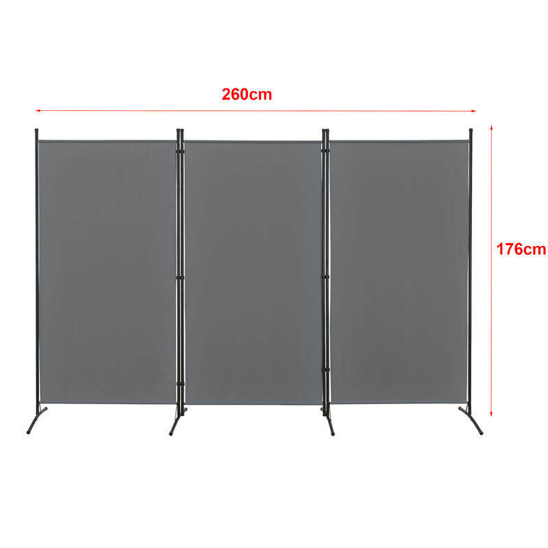 Maatschets Tuinscherm Teruel scheidingswand zonwering 176x260 cm - 2 varianten