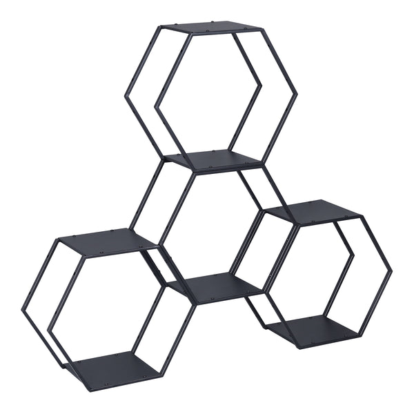 Wandrek Tand wandplankenset 32x37x19 cm [en.casa]