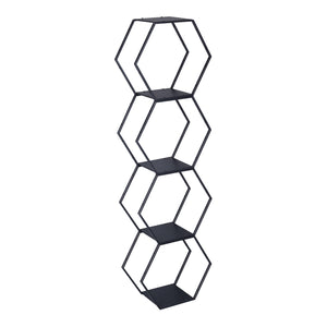 Wandrek Tand wandplankenset 32x37x19 cm [en.casa]