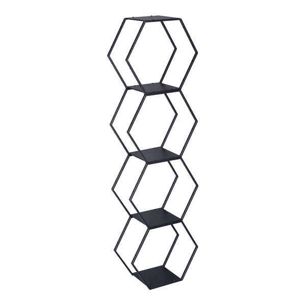 Wandrek Tand wandplankenset 32x37x19 cm [en.casa]