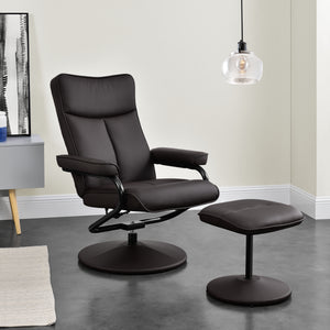 Relaxfauteuil Lohja verstelbaar met voetenbank 108x79x77 cm - 5 varianten