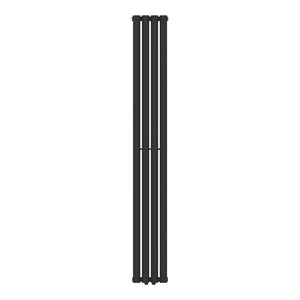 [neu.haus] Designradiator Nore 180x24x5,6 cm zwart