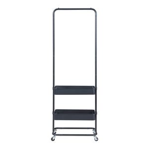 Kledingrek Kumad kapstok op wielen 174,5x58x36 cm [en.casa]