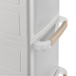 Keukentrolley bijzettafel op wielen wit - verschillende modellen