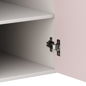 Kinderkast Sandnes 2-deurs 123x60x40 cm [en.casa]