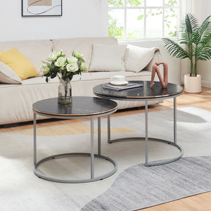 Couchtischset Skagen in 2-delige set in verschillende kleuren [en.casa] - premiumXL