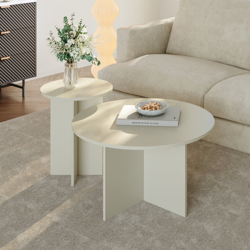 Salontafel Verummetka set van 2 [en.casa]