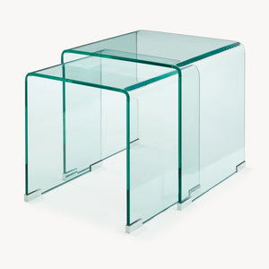 Bijzettafel Kariengem set van 2 [en.casa]