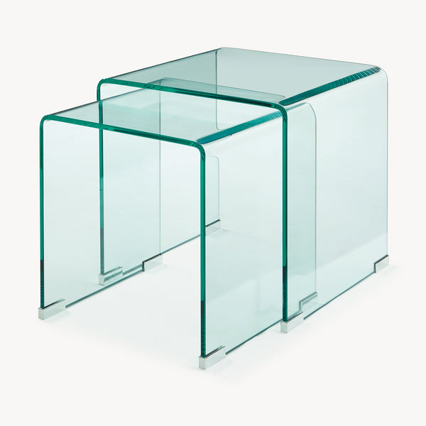 Bijzettafel Kariengem set van 2 [en.casa]