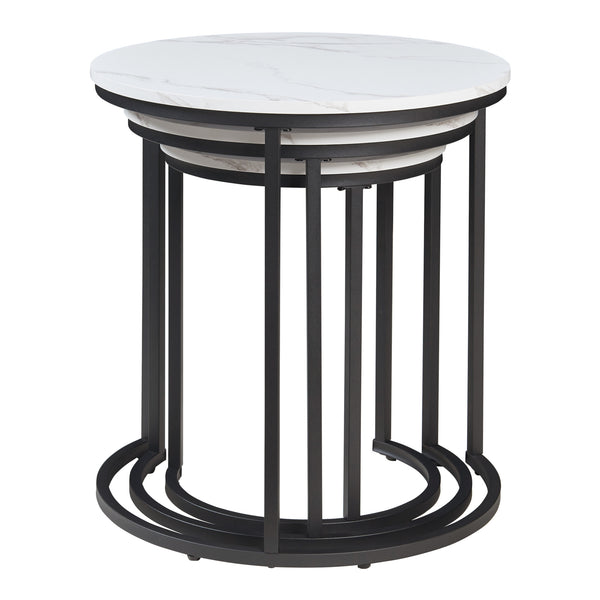 Bijzettafel Ulricehamn set van 3 [en.casa]