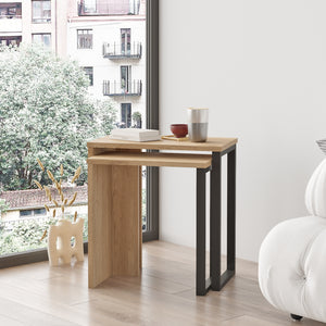 Bijzettafel Vesanto set van 2 [en.casa]
