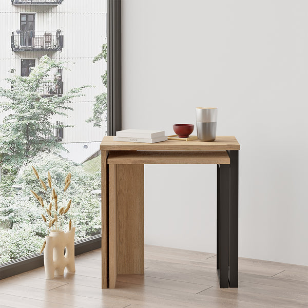 Bijzettafel Vesanto set van 2 [en.casa]