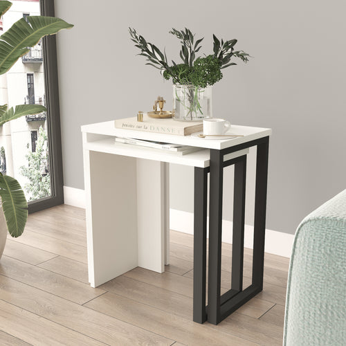 Bijzettafel Vesanto set van 2 [en.casa]