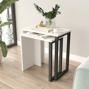 Bijzettafel Vesanto set van 2 [en.casa]