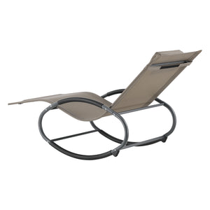 Ligstoel Almaluez schommelstoel 153x63x80,5 cm - 2 varianten